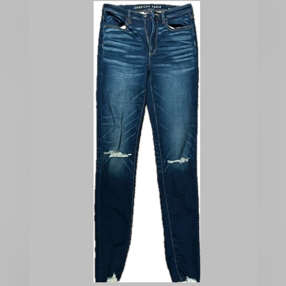 American Eagle Ripped Stretchy Skinny Jeans